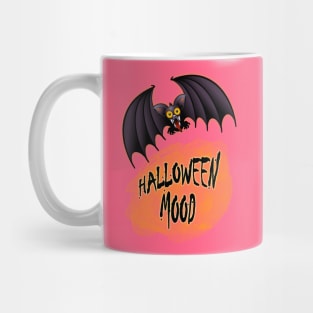 Halloween Mood Bat Cartoon Mug